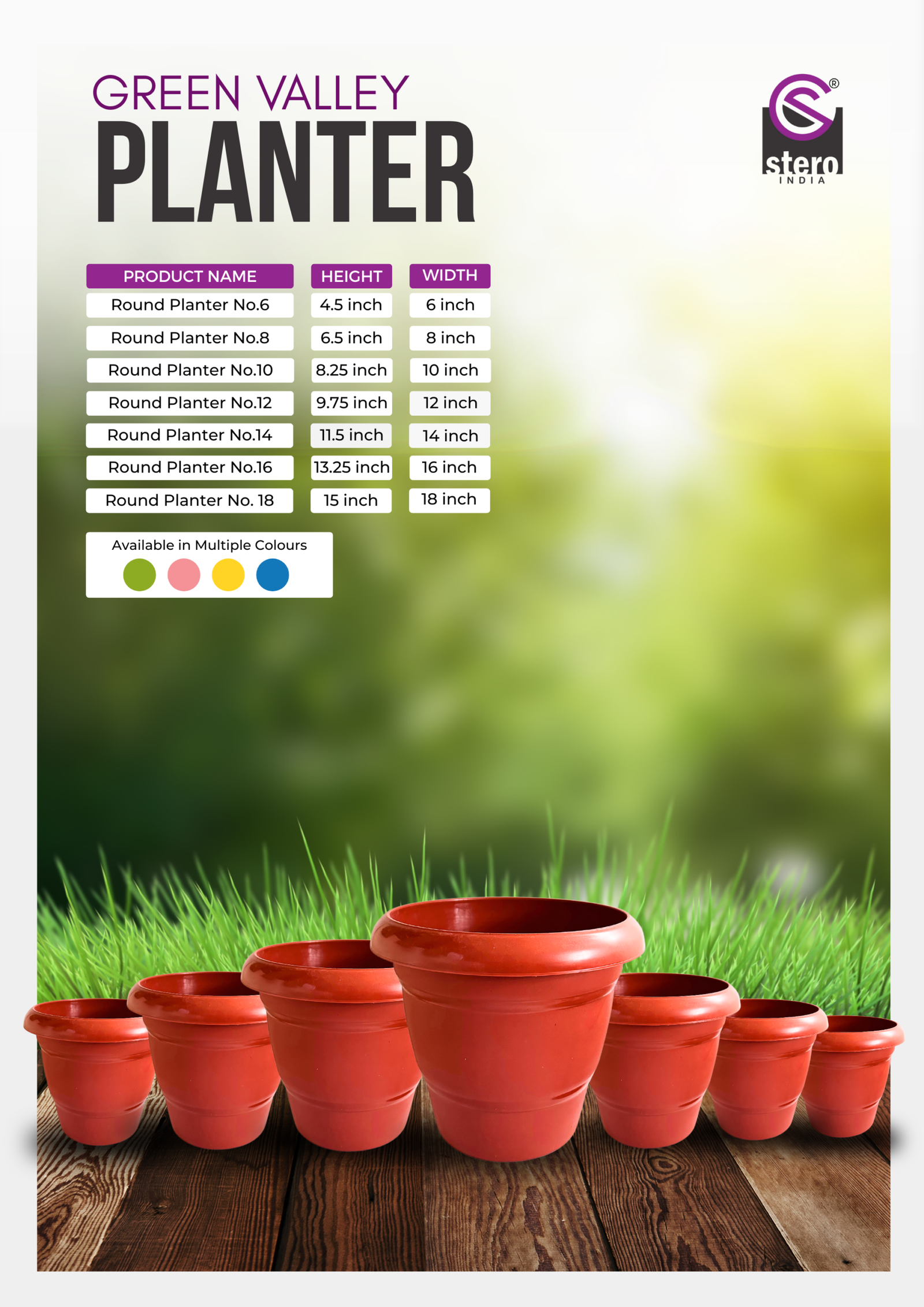 Green Valley Planter