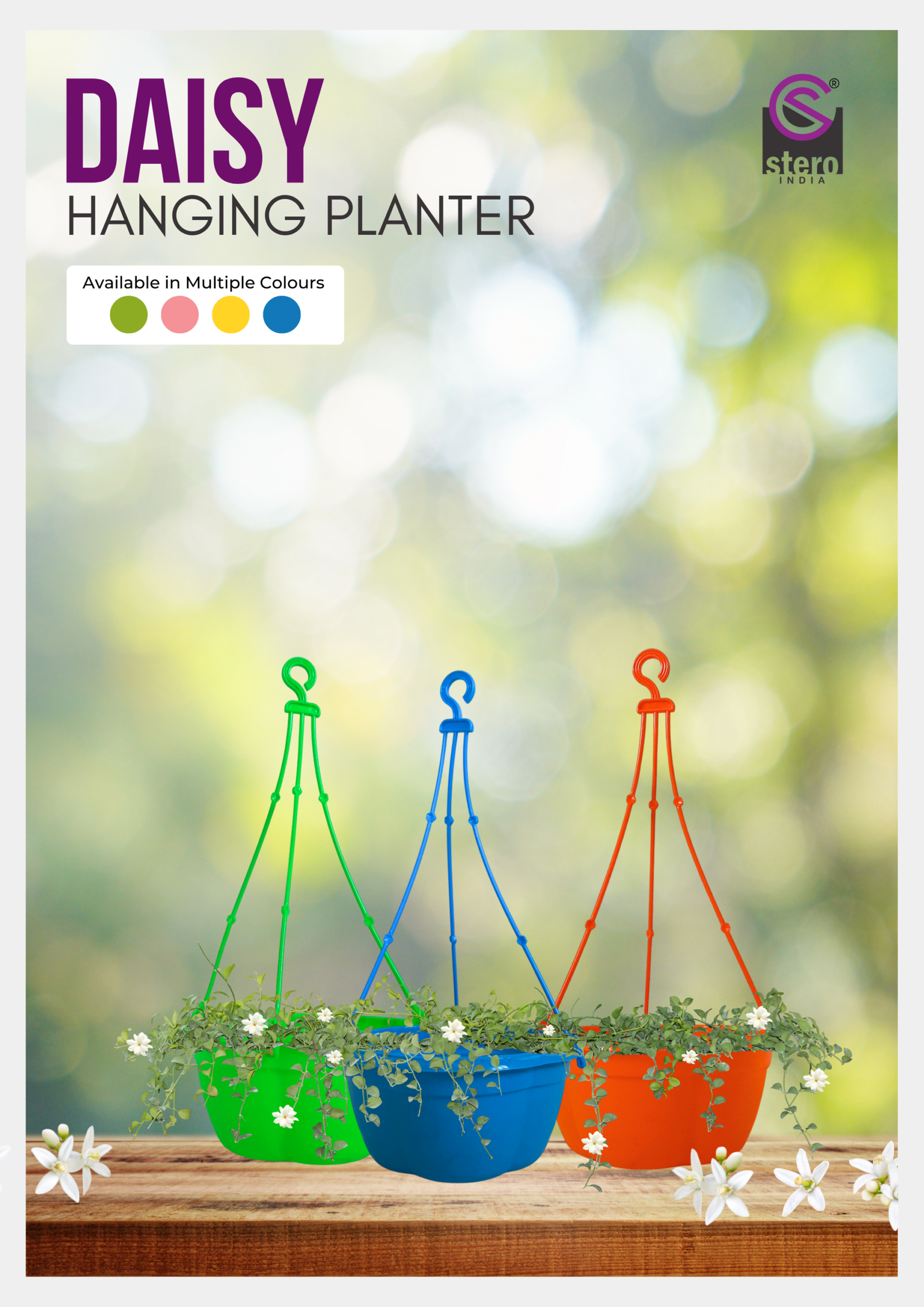 Daisy Hanging Planter